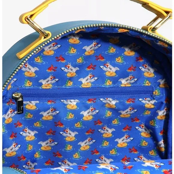 New Loungefly Disney The Little Mermaid Ariel & Eric Beach Backpack - Picture 4 of 5